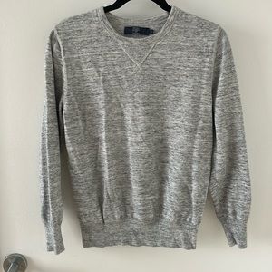 Jcrew Heathered Gray Sweater